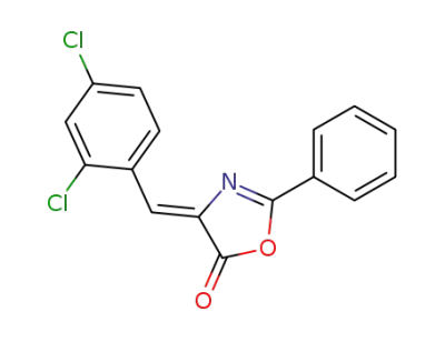 (Z)-4-(2,4-dichloro-benzylidene)-2-phenyloxazole-5(4H)-one