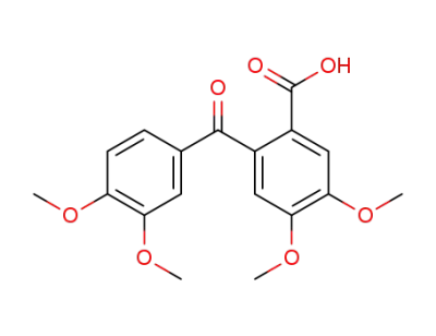2-(3,4-Dimethoxy-benzoyl)-4,5-dimethoxy-benzoic acid