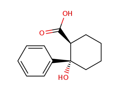 2t-Hydroxy-2c-phenylcyclohexan-1-carbonsaeure