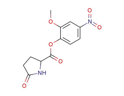 2-methoxy-4-nitrophenyl 5-oxo-L-prolinate
