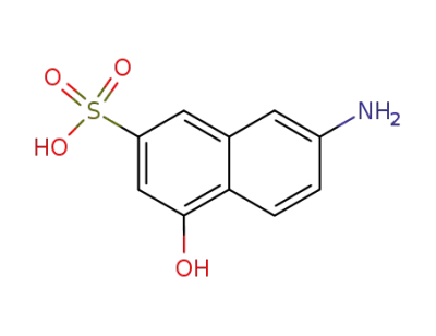 7-amino-4-hydroxy-2-naphthalenesulfonic acid