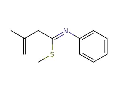 methyl-3 N-phenyl butene-3 imidothioate de methyle