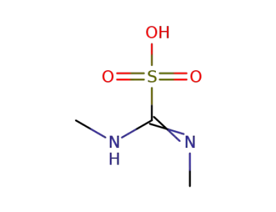 N,N'-dimethylaminoiminomethanesulfonic acid