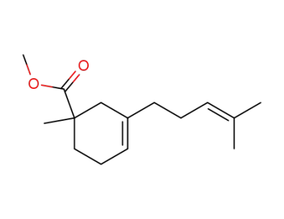methyl ester of 1-methyl-3-(4-methyl-3-pentenyl)-3-cyclohexene-1-carboxylic acid