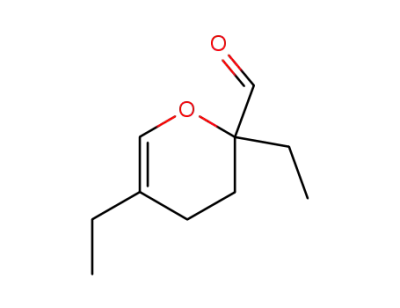 2,5-diethyl-3,4-dihydro-2H-pyran-2-carbaldehyde