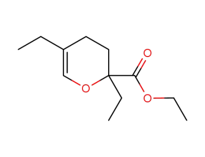 2-carbethoxy-2,5-diethyl-3,4-dihydro-2H-pyran